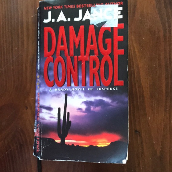 J.A. Janice book Damage Control paperback - Picture 1 of 1